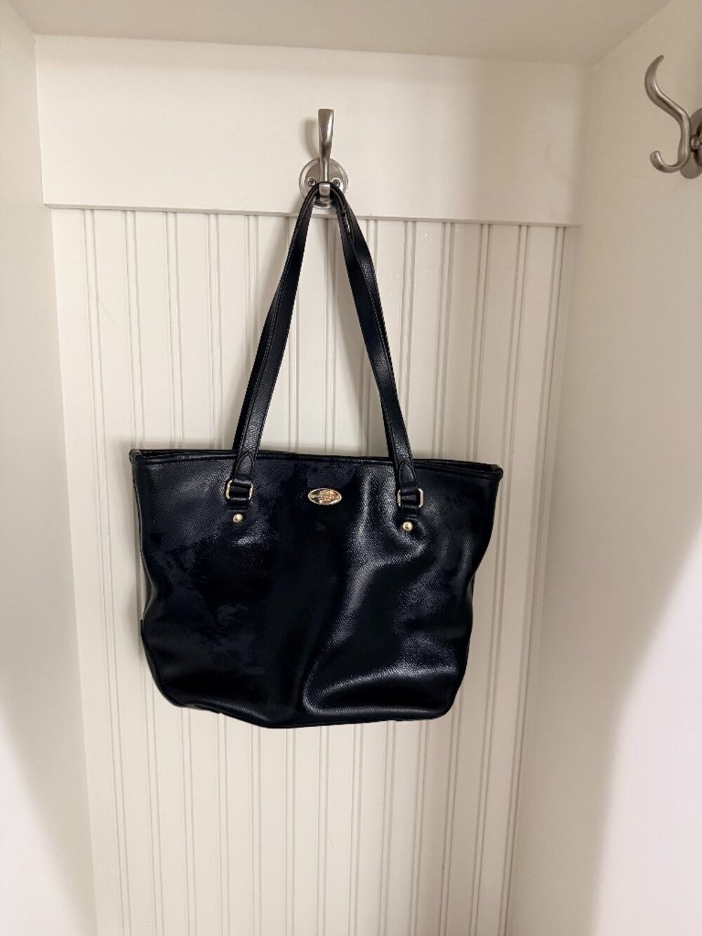 Coach Black Tote Shoulder Bag